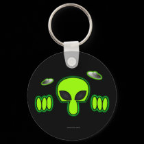 Alien Kilroy Keychain 1