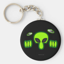 Alien Kilroy Keychain 1