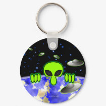 Alien Kilroy Keychain 2