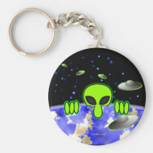 Alien Kilroy Keychain 2