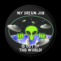 Alien Kilroy Magnet