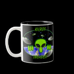 Alien Kilroy Mug mugs