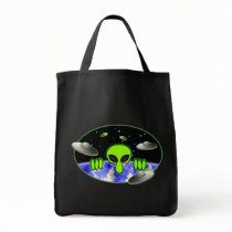 Alien Kilroy Shopping Bag