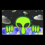 Alien Kilroy Sticker