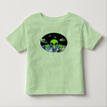 Alien Kilroy Toddler T-Shirt