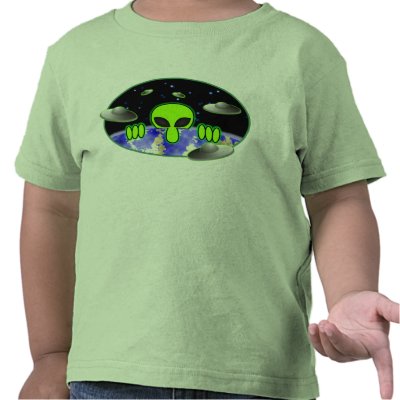 Alien Kilroy Toddler T-Shirt by kilroyworld