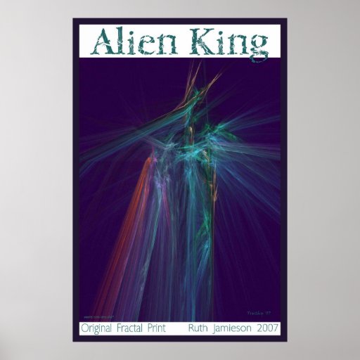 ALIEN KING POSTER
