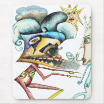 Alien Kings and Queens mousepads