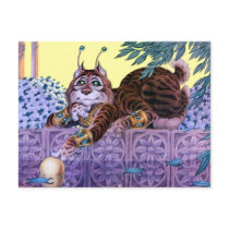 Alien Kitty Postcard