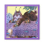 Alien Kitty Square Magnet
