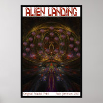 ALIEN LANDING POSTER