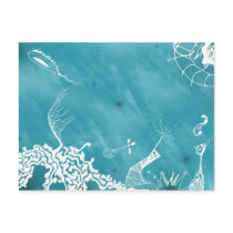 Alien Landscape Postcard