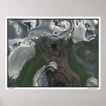 Alien Landscape Print