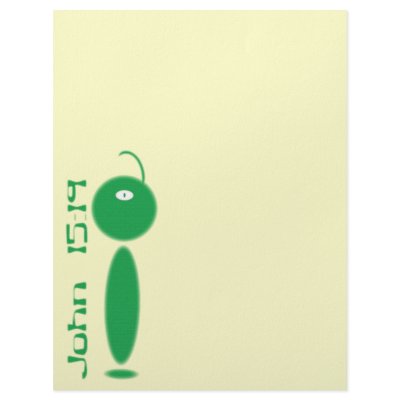 Alien letterhead paper by UpstreamDesigns