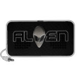 Alien Logo 2 Doodle Iphone Speakers