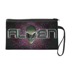 Alien logo Bagettes Bag Wristlet Purses