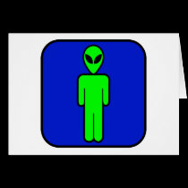Alien Man cards