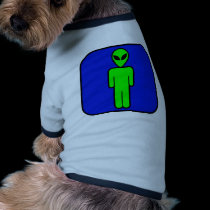 Alien Man pet clothing