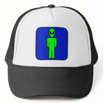 Alien Man Trucker Hat