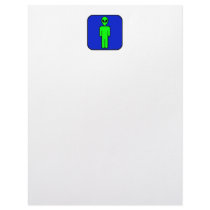 Alien Man Customized Letterhead