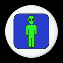 Alien Man magnets