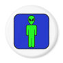 Alien Man Fridge Magnets