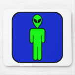 Alien Man Mousepads