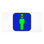 Alien Man Picture Card