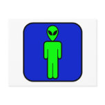 Alien Man Postcards