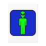 Alien Man Post Card