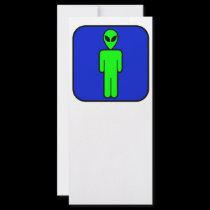 Alien Man rack cards