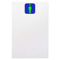 Alien Man stationery by AlienShack Alien Man stationery