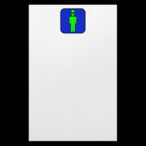 Alien Man stationery