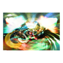 Alien Mardi Gras posters by hen2busi Alien Mardi Gras posters