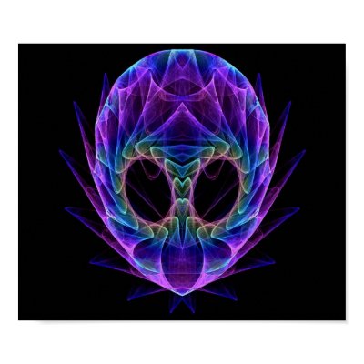 Máscara estrangeira poster por fractalplay