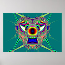 Alien Mask Poster