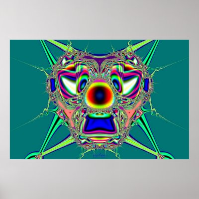 Alien Mask Poster by mohsenart