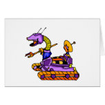 Alien Military Robot Card
