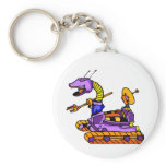 Alien Military Robot Key Chains