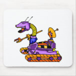 Alien Military Robot Mousepads