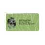 Alien Monster Personalized Address Label