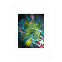 Alien monster posters