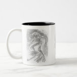 Alien Monster with a Chainsaw Hand by Al Rio Coffee Mugs