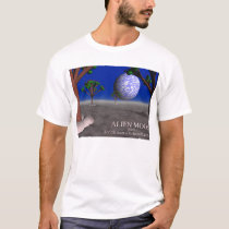 Alien Moon I (front) t-shirts