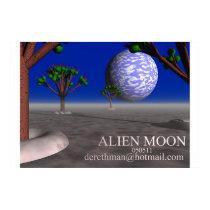 Alien Moon II (print) by Derethman Alien Moon II (print)