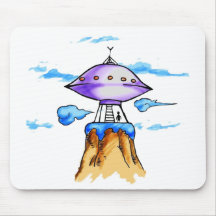 Alien Mountain Mousepad