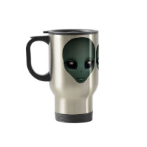 Alien Mug Grey Extraterrestrial Cups & Alien Glass