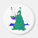 Alien Music Rover Fridge Magnets Alien Music Rover Fridge Magnets