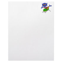 Alien no handed coaster letterhead template