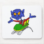 Alien no handed coaster mousepads